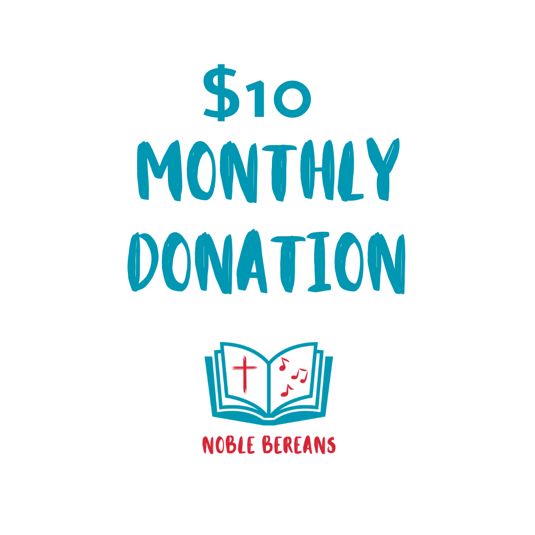 $10 Monthly Donation